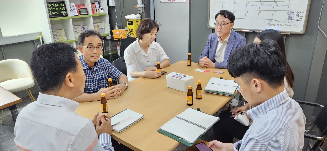 성수주조장, 전북지방조달청장 방문! 이미지(1)