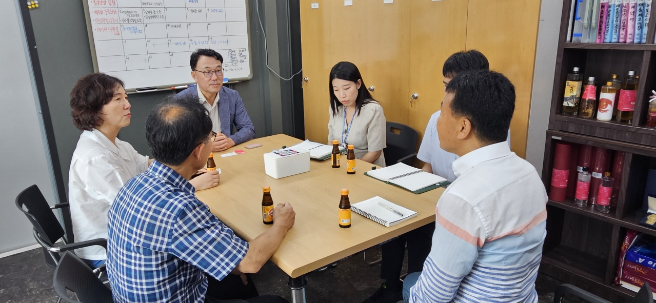 성수주조장, 전북지방조달청장 방문! 이미지(2)