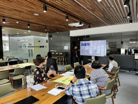 전북시민대학 진안캠퍼스 주민주도+리빙랩, 진안로컬 크리에이터 양성과정(2차시) 이미지(2)