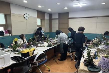 2024년 상반기 진안군 평생학습관 프로그램(원예힐링교실) 이미지